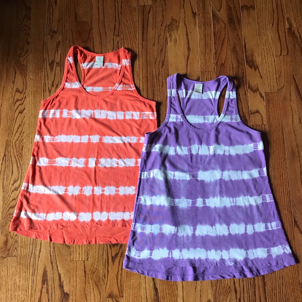 2 Balance Collection Tank Tops Sz L